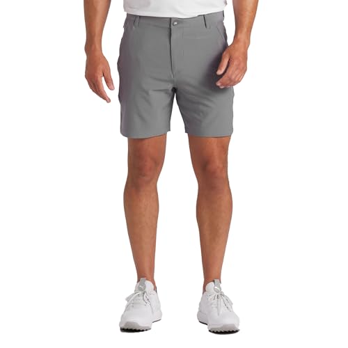 PUMA Men's 101 Solid Shorts 7 Inch Waist 33W x 7L Slate Sky Casual Athletic