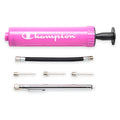 Pink & Black Champion Ball Pump with Pressure Gauge & Needles - Sports & Yoga Balls