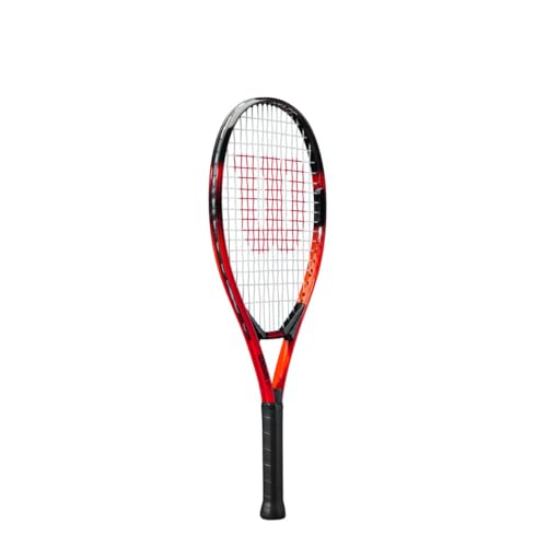 Wilson Pro Staff Precision Junior 23 Tennis Racket - Black/Red