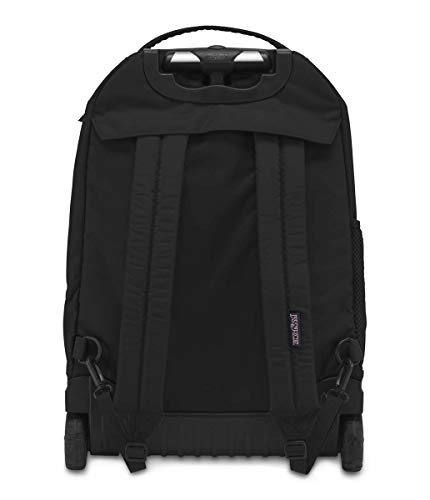 JanSport Driver 8 Rolling Backpack with 15-Inch Laptop Sleeve - Black