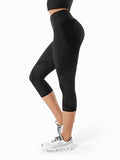 Fanka Black Reversible Body Sculpt Leggings with Side Pockets - Size 10, No Camel Toe, 360° Core Support