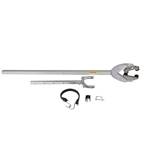 Attwood Heavy Duty Transom Saver 44-56 Inches Adjustable Boat Outboard Support - Heavy Duty Head & Mounts