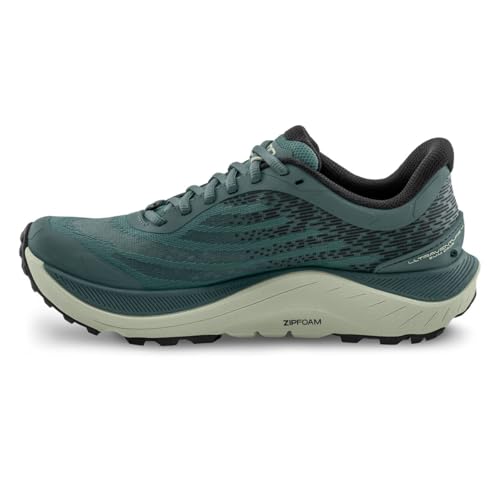 Topo Athletic Women's Ultraventure 4 Trail Running Shoes - Stone/Grey, Durable Cushioned, 5MM Drop, Comfortable Athletic Shoes