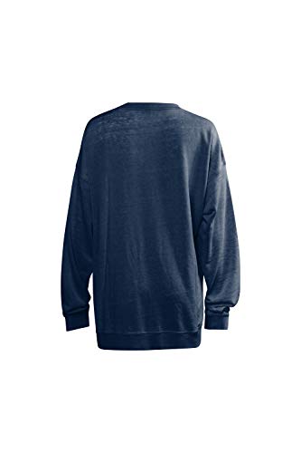 NCAA Women's Campus Pullover Sweatshirt - Michigan Wolverines XL Ink Variation
