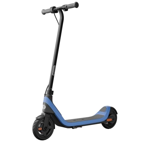 Kids Electric Scooter C2 Lite by Segway - Lightweight, UL Certified, RGB Lighting, 9.9 mph, 70 Min Ride