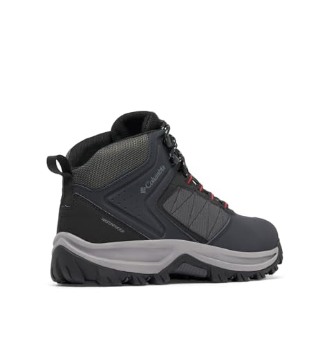 Columbia Men's Transverse Hike Waterproof Hiking Boots - 7 Wide Black Mountain Red