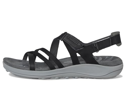 Women's Merrell Harbor Backstrap Sandals - Black, Size 9