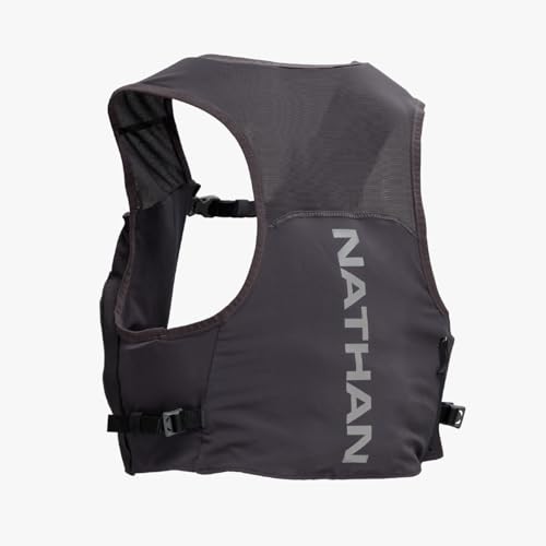 Nathan Pinnacle FeatherLite 1.5L Hydration Vest XX-Small Charcoal Reflective