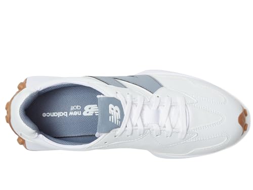 Women's 327 Golf Shoes - White and Blue Size 8 Waterproof Performance