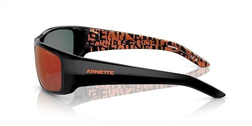 ARNETTE Sunglasses AN 4182 29166Q Hot Shot Black Grey Mirror Ora