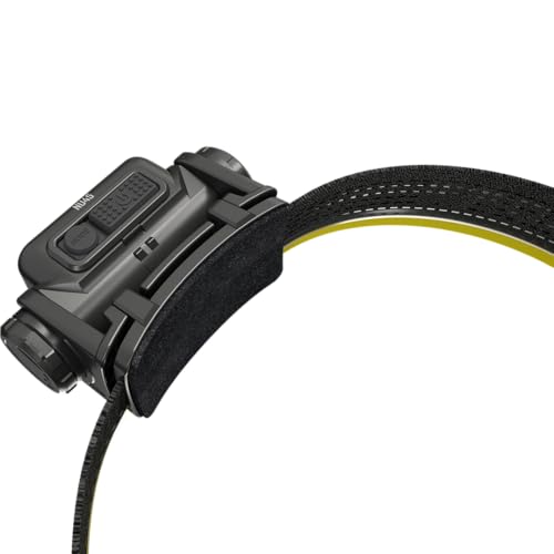 Rechargeable 1700 Lumen LED Headlamp with Red and Reading Lights for Camping, Hiking, Work