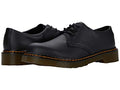 Kids Oxford Shoes - Black Leather, Padded Collar & Cushioned Sock-Liner