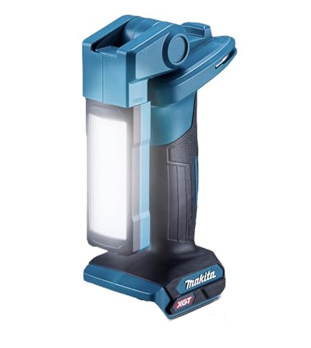 Makita 40V Max Cordless LED Flashlight with 18 LEDs, Foldable Head, 500 Lumens