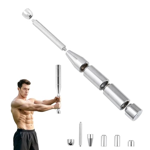 UiDDrout 6-in-1 Adjustable Steel Macebell Set – 17.5LB Full Body Strength Training Equipment