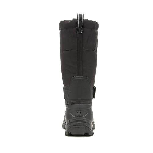 Kamik Greenbay 4 Men's Waterproof Winter Snow Boots - Black, Size 9