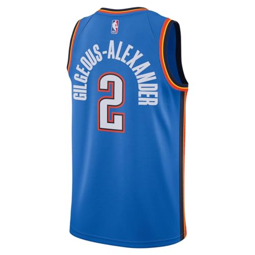 Youth Oklahoma City Thunder Shai Gilgeous-Alexander Swingman Jersey Blue 10-12