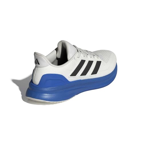 adidas Men's Ultrarun 5 Running Shoes - 10.5 Crystal White/Black/Blue