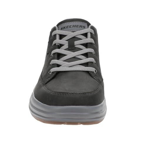 Skechers Men's Sterling Cedrick Skate Shoes 8X-Wide Charcoal - Relaxed Fit & Air-Cooled Foam