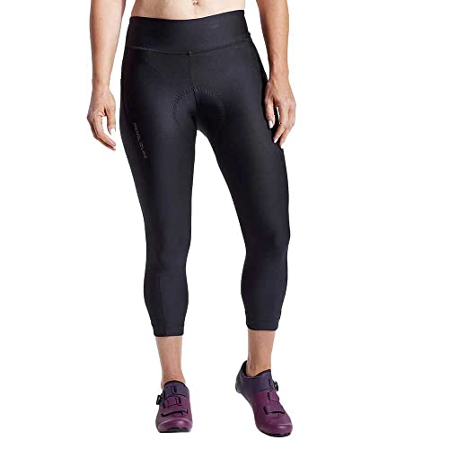 Pearl Izumi Women's Sugar 21" Cropped Cycling Tights Large Black with Wide Waistband & Cargo Pockets