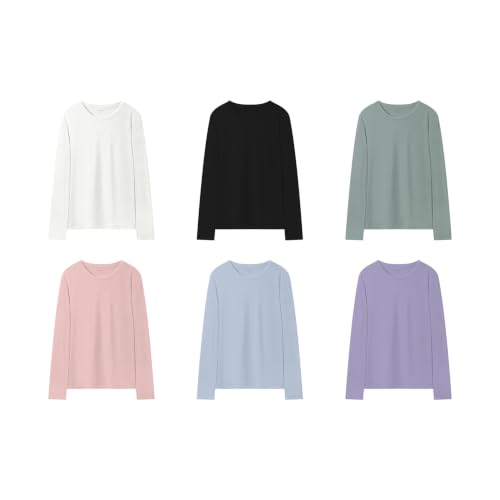 Women's XX-Large Merino Wool Long Sleeve Shirt - All-Season Base Layer, Breathable & Soft