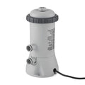 Intex Krystal Clear Cartridge Filter Pump 530 GPH for Above Ground Pools - Grey 530 GPH