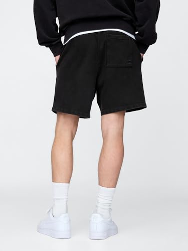 Gap Men's NBA Fleece Athletic Shorts - Miami Heat Black, Medium