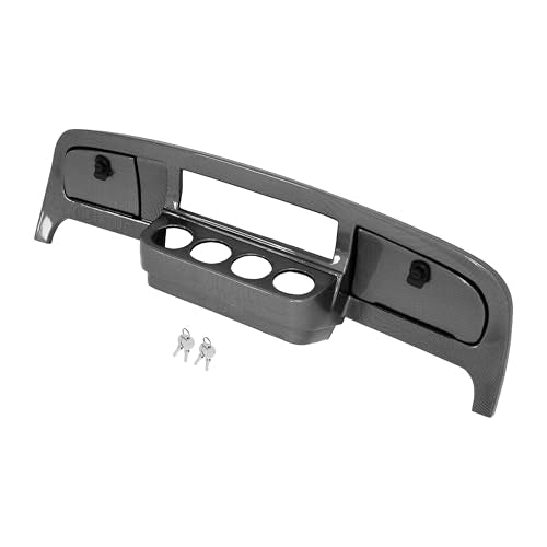 Golf Cart Dashboard Cover for EZGO 2014+ - ABS Plastic, Carbon Fiber Style
