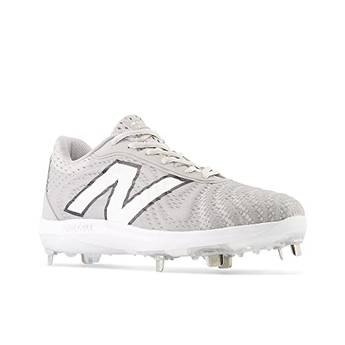 New Balance FuelCell 4040 V7 Metal Baseball Cleats - Raincloud White 11.5