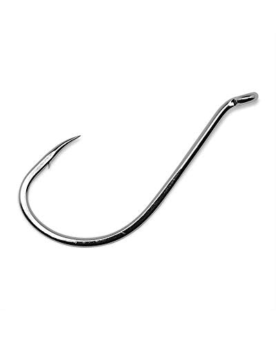 Gamakatsu Octopus Hook Nickel 1/0 - Fishing Tackle, Strong & Sharp