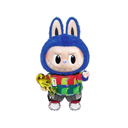 Soccer-Themed Vinyl Plush Doll - FIFA World Cup 2026 Collectible Gift for Fans, Teenagers & Adults, 15-Inch Labubu Plush