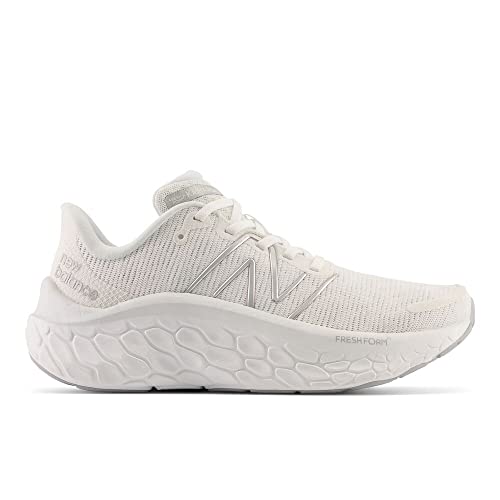 New Balance Women's Fresh Foam X Kaiha Road Running Shoes 7 Wide White Quartz Grey Silver