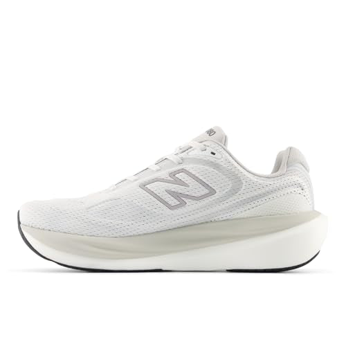 New Balance Men's 1080 V15 Running Shoes - White/Truffle Salt, Size 11
