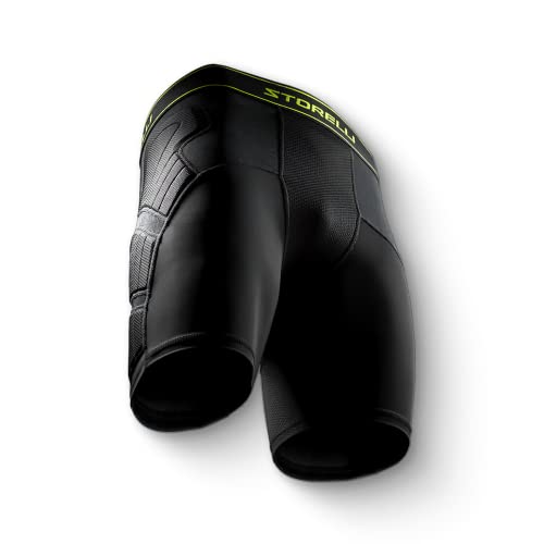 Storelli Unisex Impact Sliders Black S - Protective Soccer & Sports Undershorts