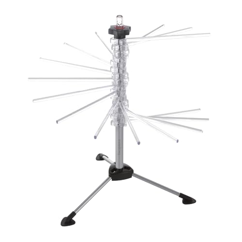 Pasta Drying Rack - Clear, 18.5 x 2.75 Inches, Holds Up to 4.4 lbs - Italian Made