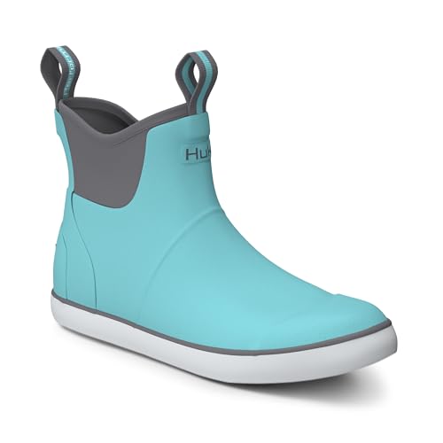 HUK Women's KC Marine Blue Rogue Wave Boots - Performance Fishing Footwear