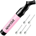 SPORTBIT Pink Ball Pump for Sports Balls Push & Pull Inflator