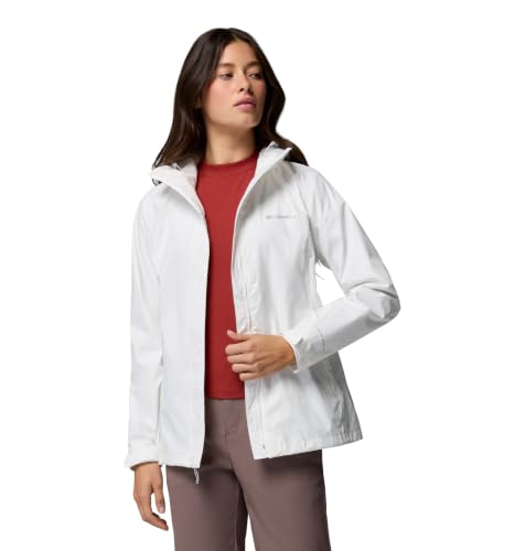 Columbia Women’s Arcadia II Waterproof Rain Jacket - Medium Sea Salt