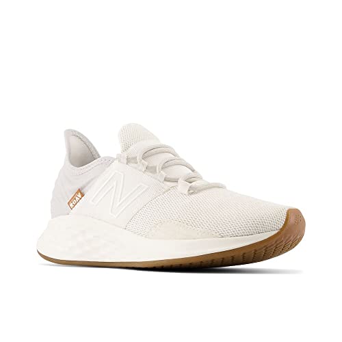 New Balance Women's Fresh Foam Roav Running Shoe - Sea Salt/Sea Salt, Size 8
