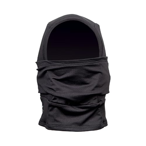 Adult Medium Black G8RSkin Lux Padded Balaclava with Impact & Temp Regulation for Skiing & Football