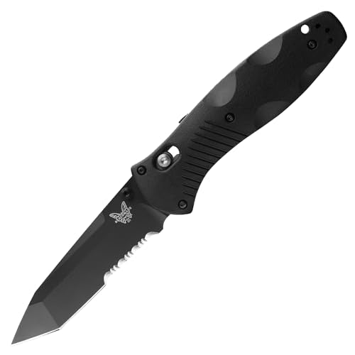Benchmade Barrage Tactical Knife 154CM Steel Blade, Reversible Pocket Clip