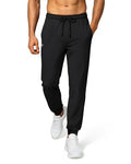 Men's Lightweight Joggers with Zipper Pockets - Comfortable Activewear Pants
