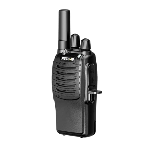 2 Pack Rechargeable Walkie Talkies with VOX Flashlight Emergency Alarm - Type C Charging