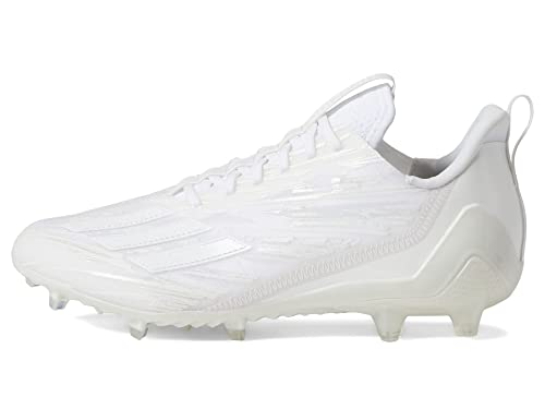 Adidas Men's Adizero Football Cleats White/White/White Size 11 Lightweight Sprintframe