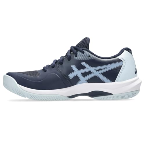 ASICS Women's Game FlyteFoam Tennis Shoes 8.5 Midnight White - Lightweight Support