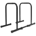 Adjustable Power Dip Station for Home Gym - Black/Lite
