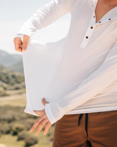 KETL NoFry Featherweight Sun Hoodie with UPF 30+ - Four-Snap Design
