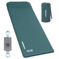 INNERWILD Green Single 3.15-Inch Thick Memory Foam Camping Sleeping Pad with Pillow & Electric Pump