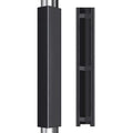 Basketball Pole Pad 4 Ft Square Garage Padding Impact Protection Black
