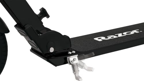 Razor A5 Air Kick Scooter Black - Adjustable Handlebar, Long Deck, Pneumatic Tires
