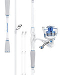 KastKing Centron Lite Travel Spinning Fishing Rod & Reel Combo 6'6" M- 2000 Reel, 4-Piece